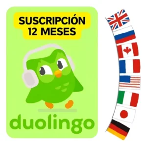 DUOLINGO PRO 1 AÑO