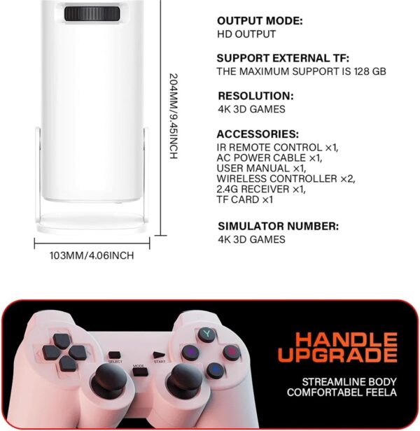 Proyector con juegos HY300 450 lúmenes - Imagen 2