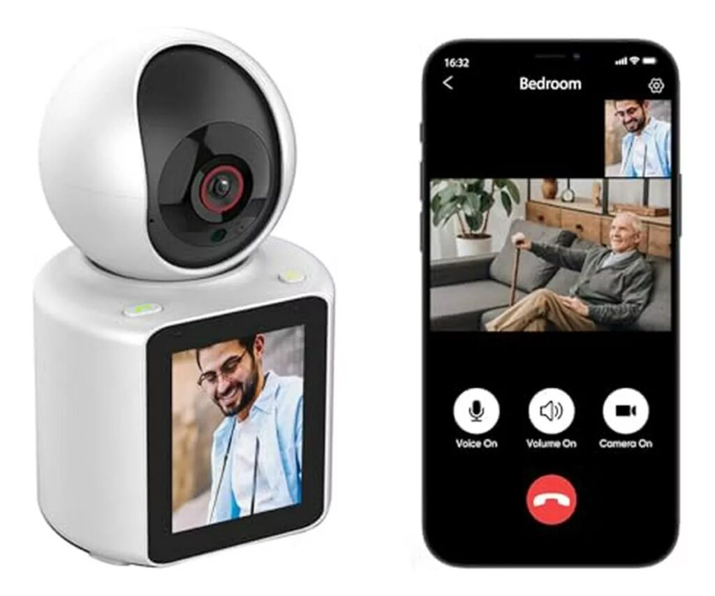 Camara Seguridad Con Pantalla Videollamada