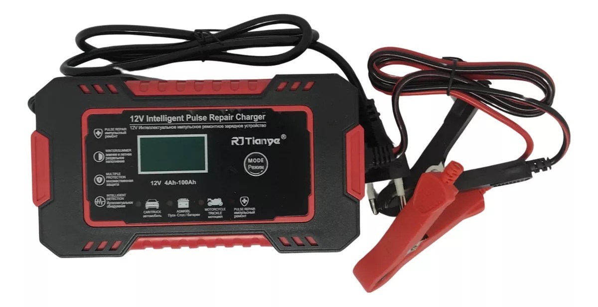 Cargador Baterias Carro Motos 12v - Imagen 3