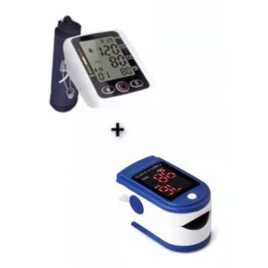 Combo Tensiometro Glucometro Con Pila