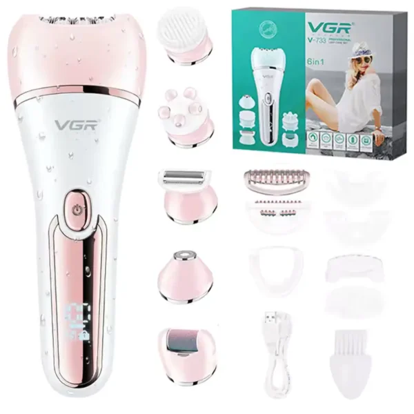 Depiladora Para Mujer Vgr 6 En 1