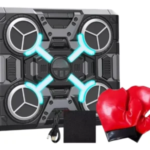 Maquina Boxeo Entrenar Musica Y Guantes