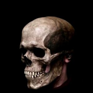 Mascara Calavera Mandibula Movimiento