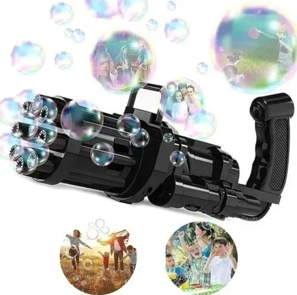 Pistola De Burbujas Electrica