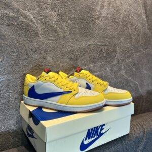 Travis Scott X Air Jordan 1 Low Og Canar