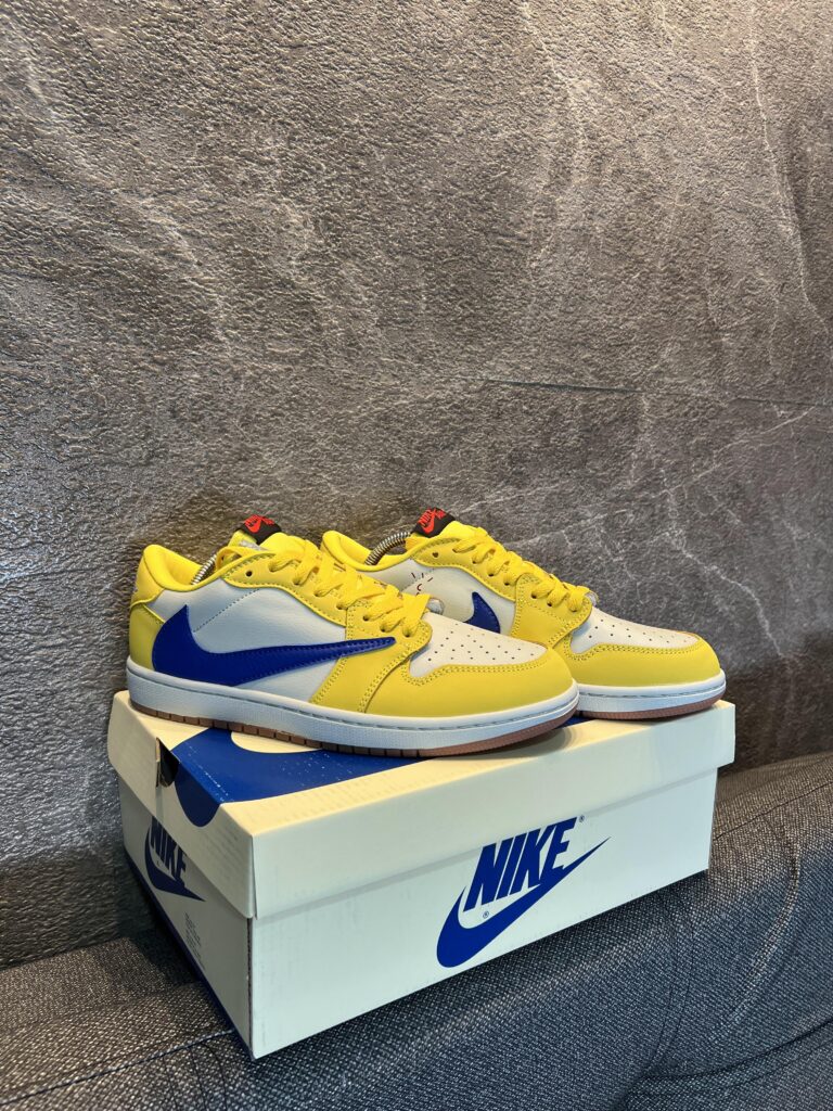 Travis Scott X Air Jordan 1 Low Og Canar